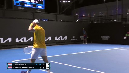 Australian Open Highlights : Griekspoor - Van de Zandschulp