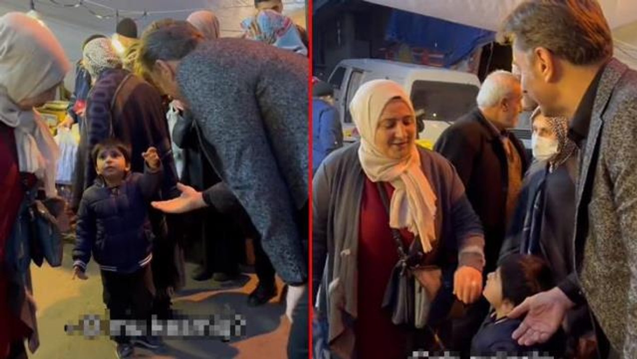 Küçük çocuğun pazarda gördüğü belediye başkanına sorduğu soru, izleyenleri kahkahaya boğdu! İşin aslı çok başka çıktı
