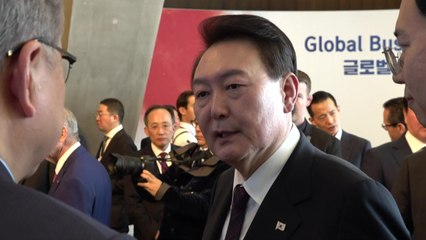 尹 "세계 최고 혁신허브 만들겠다"...글로벌 CEO 오찬 / YTN