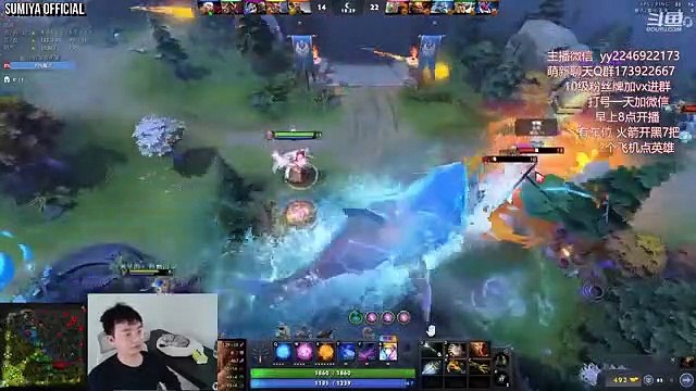Rampage with Classic Refresher Build Invoker | Sumiya Invoker Stream Moment 3435