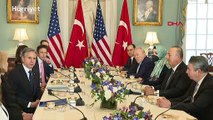 Dışişleri Bakanı Mevlüt Çavuşoğlu, ABD Dışişleri Bakanı Antony Blinken ile bir araya geldi
