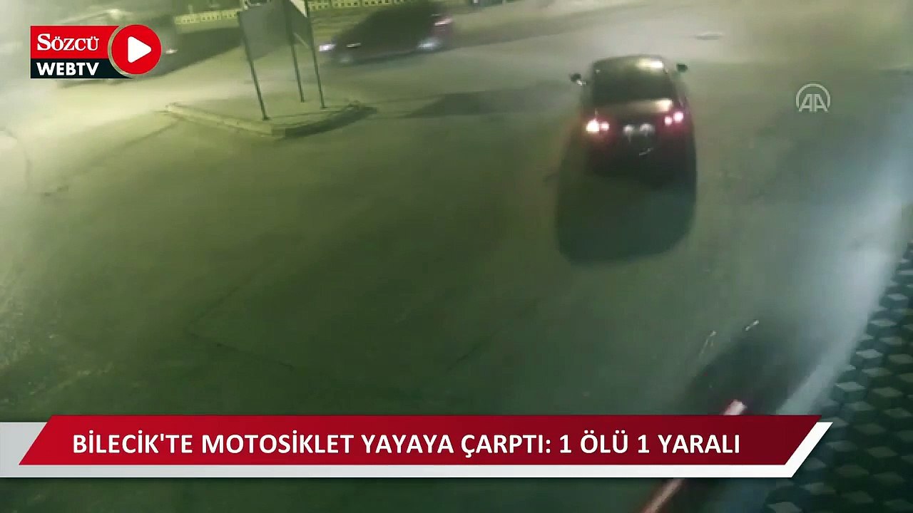 Bilecik'te motosiklet yayaya çarptı: 1 ölü, 1 yaralı