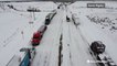Semis stranded as winter storm causes I-76 shutdown