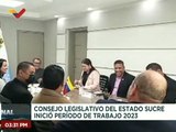 CLES entrega documentación de la nueva directiva para el 2023 al Gobernador del edo. Sucre
