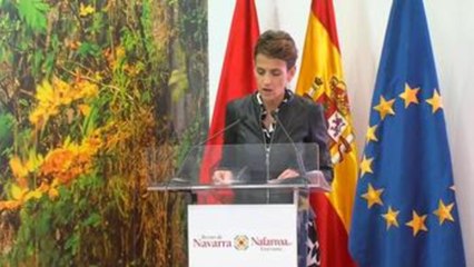 Chivite dice que Navarra no es un parque temático de sostenibilidad, es real