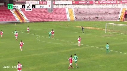 Quelle audace : le petit pont sensationnel du gardien de Braga en U23