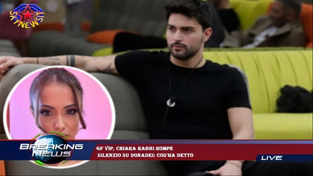 GF Vip, Chiara Rabbi rompe silenzio su Donadei: cos'ha detto