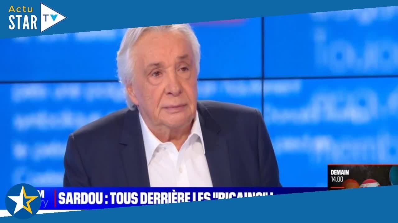 "Immédiatement, la France entière se dresse" : Michel Sardou très franc en évoquant les récentes pol
