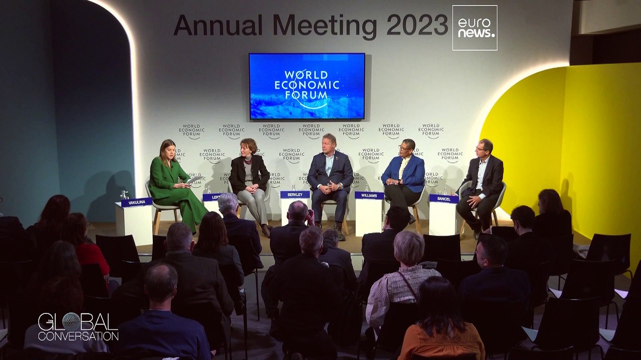 Covid-19, vaccine delivery and health governance: Euronews speaks to industry leaders in Davos