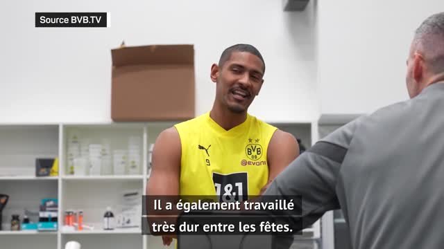 Dortmund - Terzic : Heureux du retour d'Haller