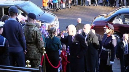 King and Queen Consort visit Bolton Town Hall