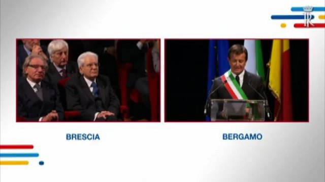 A Brescia-Bergamo cerimonia per la nuova capitale della cultura