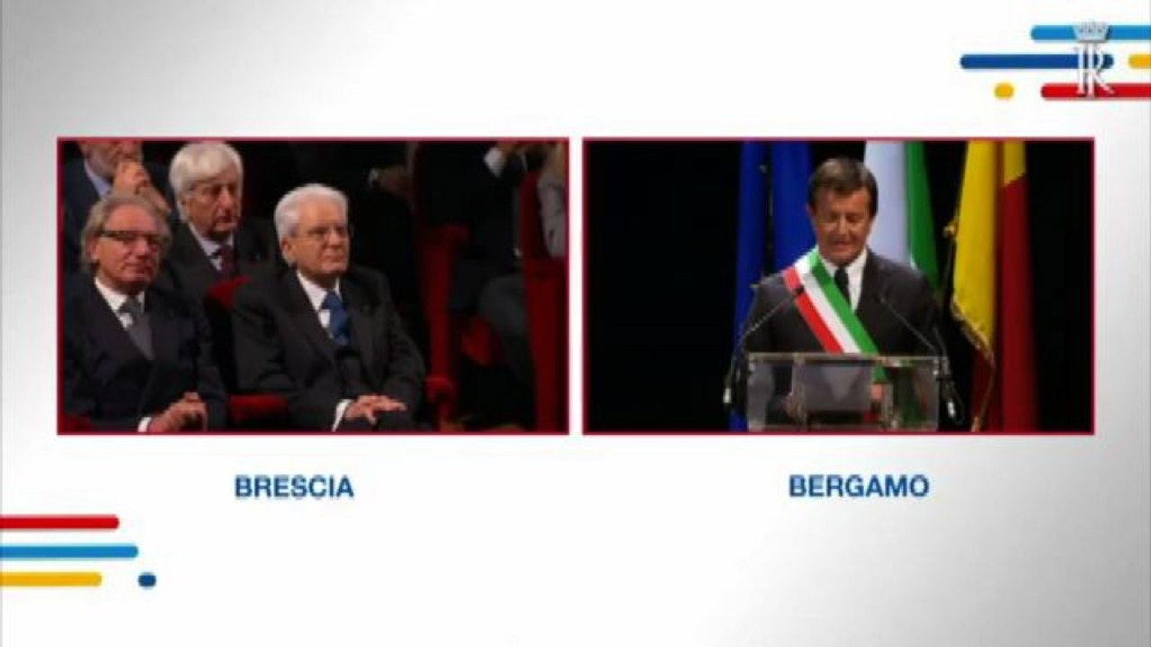 A Brescia-Bergamo cerimonia per la nuova capitale della cultura
