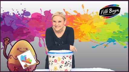 Boya Kutusuyla Cocuk Taburesi Yapımı - Handcraft TV Kids