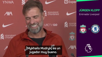 El dardo envenenado de Klopp al Chelsea por los 100M€ de Mudryk: hasta le dio la risa antes de lanzarlo