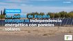 Un pueblo de España consigue la independencia energética con paneles solares