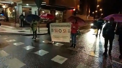 "Menos represión y más solución", la respuesta de los manifestantes del soterramiento de Trobajo ante la retirada de pancartas