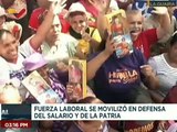 La Guaira | Trabajadores y trabajadoras se movilizan en defensa del Gobierno Bolivariano y la Patria