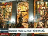 Feligreses celebran 451 años de Santa Inés patrona de Cumaná en el estado Sucre