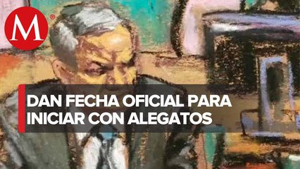 El lunes inician los alegatos de apertura en juicio de Genaro García Luna