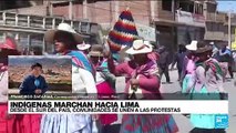 Informe desde Cusco: desde el sur del Perú, indígenas se unen a la marcha hacia Lima