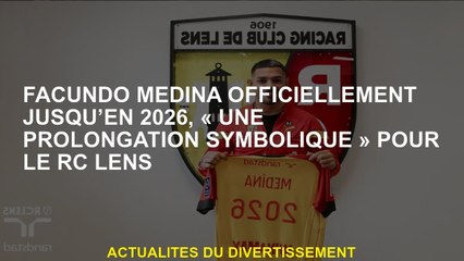 Facundo Medina officiellement jusqu'en 2026, "une extension symbolique" pour l'objectif RC