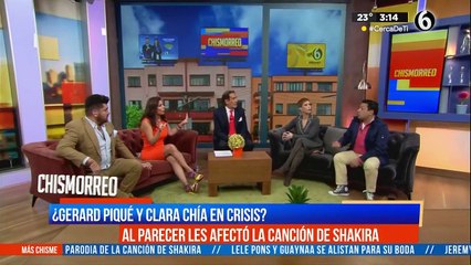 ¿Gererd Piqué y Clara Chía en crisis amorosa tras canción de Shakira?