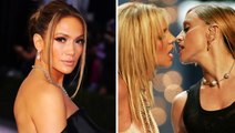 Jennifer Lopez Confirms Madonna & Britney Spears' VMAs Kiss Rumors | Billboard News