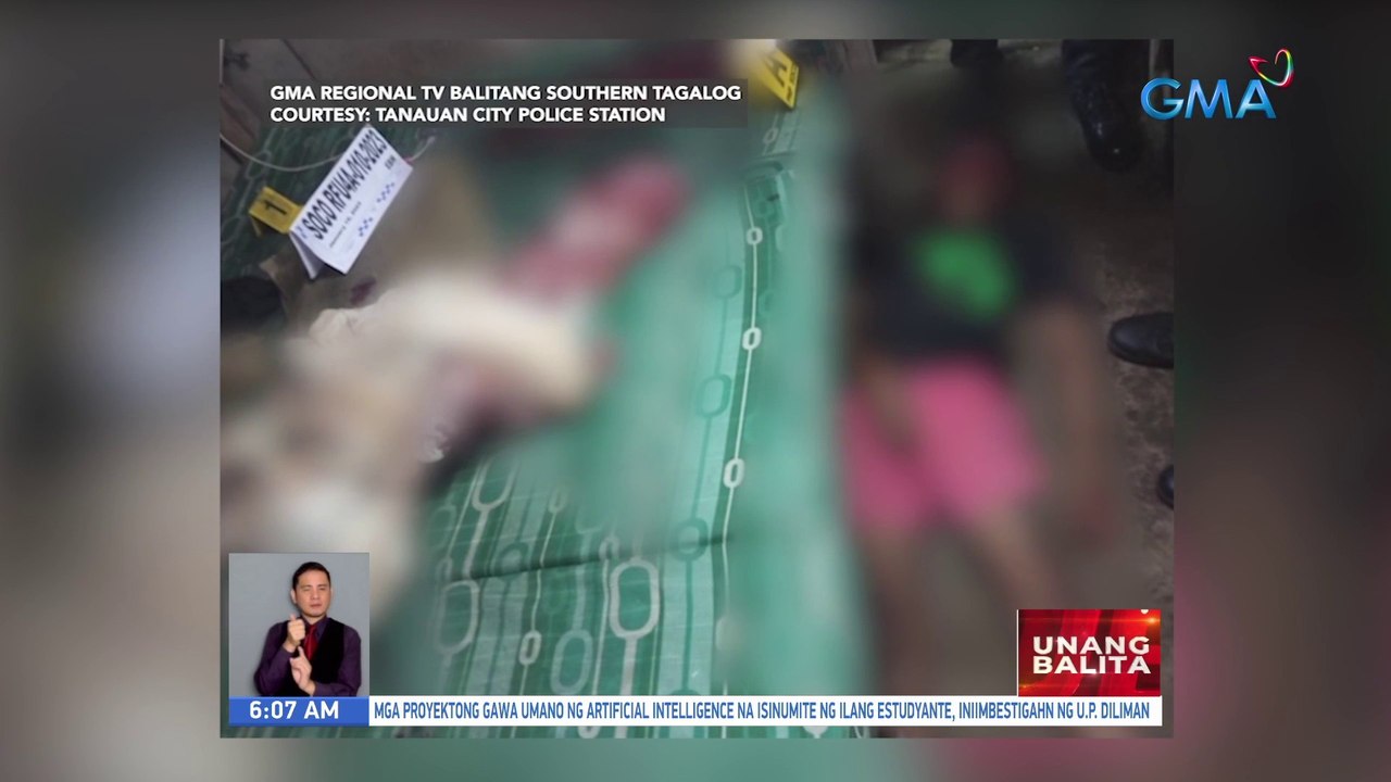 17-anyos na lalaki, patay matapos barilin sa ulo; kapatid, sugatan | UB