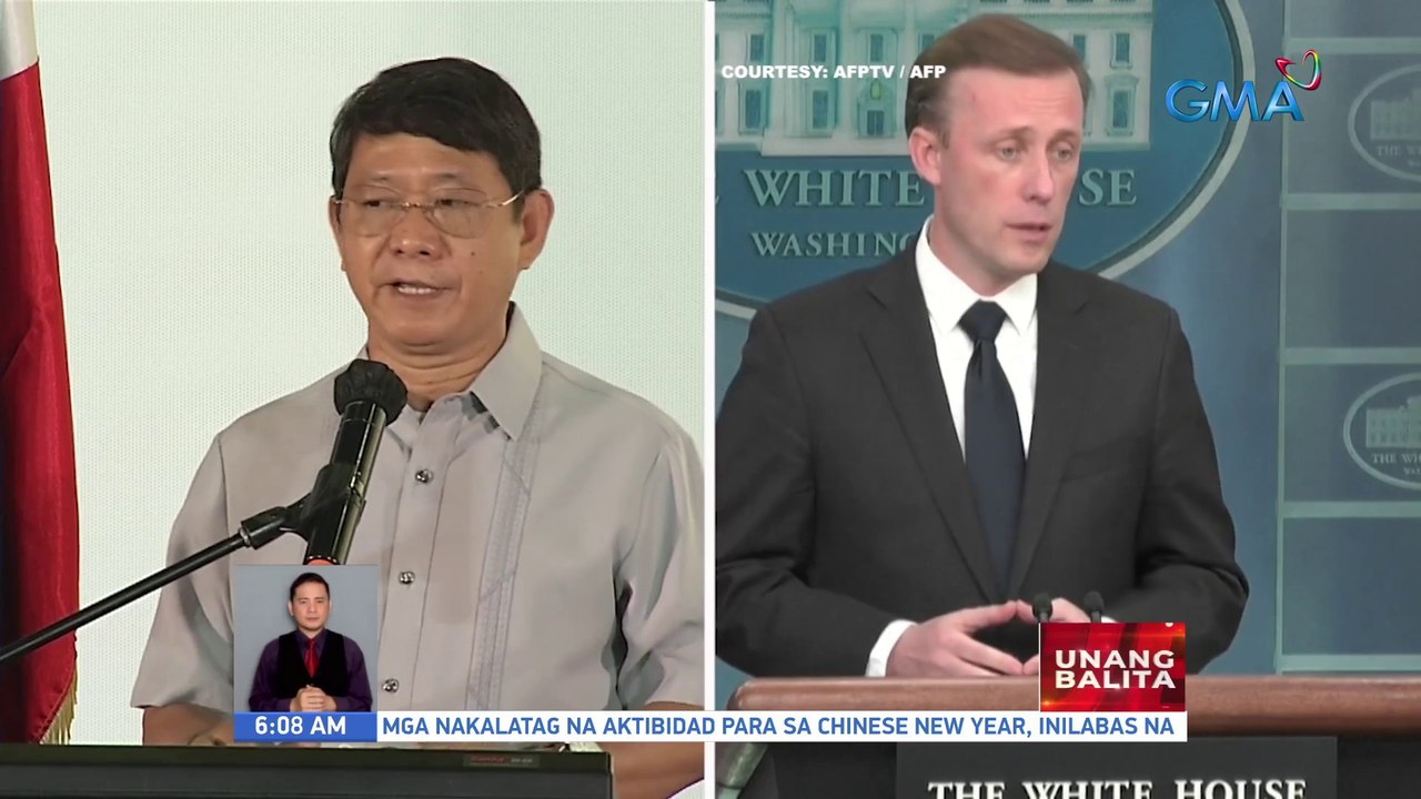 NSA Año at U.S. NSA Sullivan, nag-usap sa telepono ukol sa pagpapalakas ng alyansa ng Pilipinas at Amerika | UB