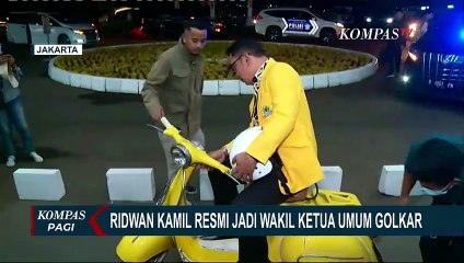Resmi Gabung Partai Golkar, Ridwan Kamil Didapuk jadi Wakil Ketua Umum!