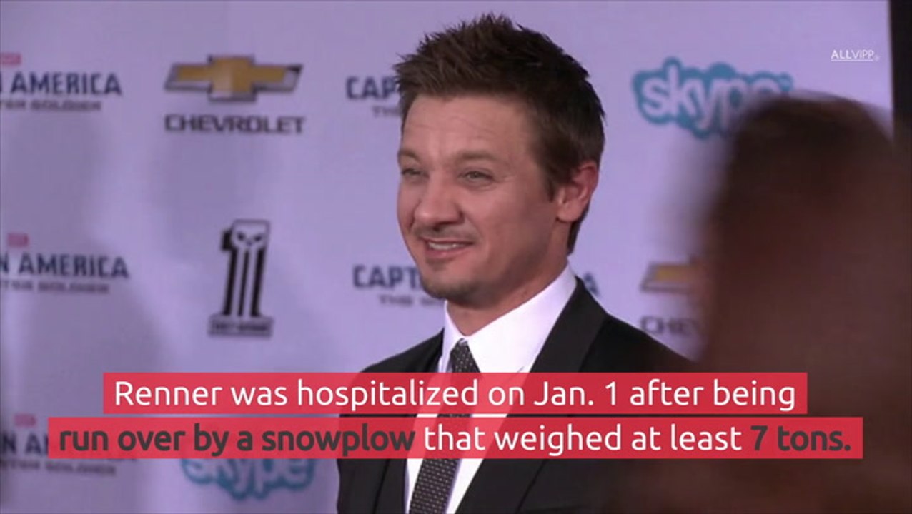 Jeremy Renner Returns Home After Snowplow Accident