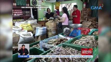 Presyo ng dried fish sa Cagayan de Oro City, tumaas | UB