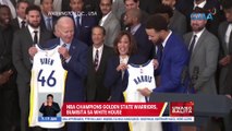 NBA champions Golden State Warriors, bumisita sa White House | UB