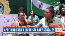 Gary Gonzáles, presidente de la unión cruceñista del Plan 3000 fue aprehendido cuando fue a declarar por enfrentamientos con los Mañaneros