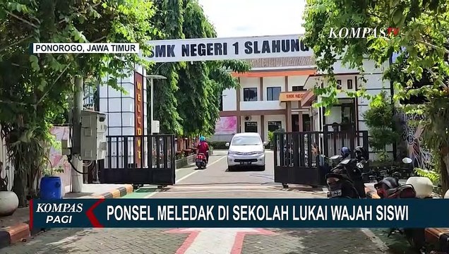Ponsel Milik Siswi SMK di Ponorogo Meledak Usai Pengisian Daya, Wajah Siswi Alami Luka Bakar