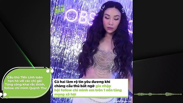 Cầu thủ Tiến Linh toàn hẹn hò với các chị gái: Từng công khai rắc thính, follow chỉ mình Quỳnh Thư, chia tay vẫn làm bạn với Huỳnh Hồng Loan | Điện Ảnh Net