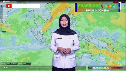 Prakiraan Cuaca 34 Kota Besar di Indonesia 19 Januari 2023