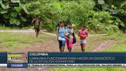 Gobierno colombiano y ELN inician caravana humanitaria por regiones del Pacífico