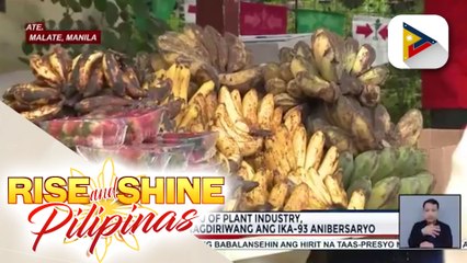 Bureau of Plant Industry, kasalukuyang ipinagdiriwang ang ika-93 anibersaryo