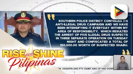 SPD, patuloy ang pagpapaigting sa kampanya vs. iligal na droga