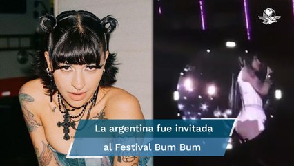 Cazzu confronta a su público tras ser abucheada  en Córdoba, Argentina 