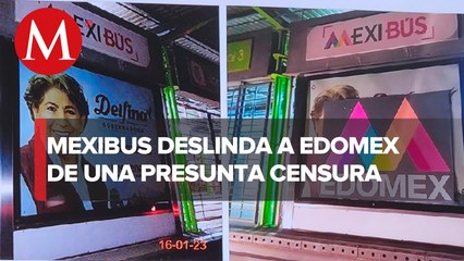 Concesionaria del Mexibus deslinda a gobierno de Edomex de censura hacia Delfina Gómez