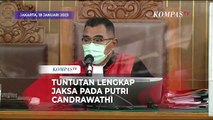 [Full] Pembacaan Tuntutan Jaksa Terhadap Putri Candrawathi Penjara 8 Tahun!