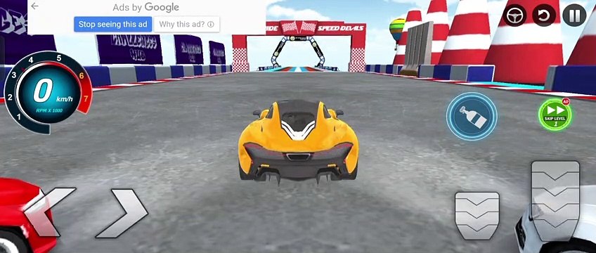 Mega Ramp Car Stunts Racing Impossible Tracks 3D