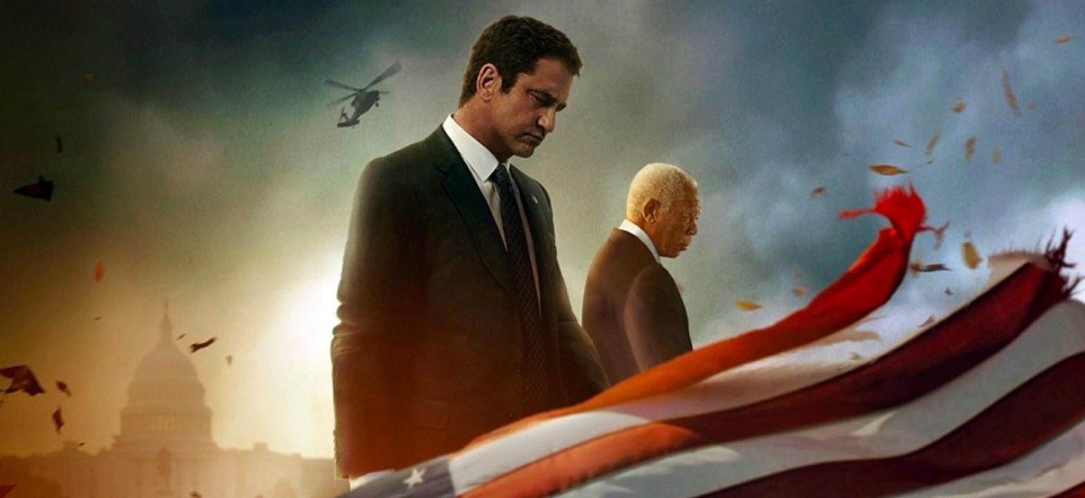 Película | AGENTE BAJO FUEGO | Gerard Butler, Morgan Freema | Accion | 2019 | Azteca