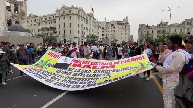 Peru'da hükümet karşıtı protestolar devam ediyor