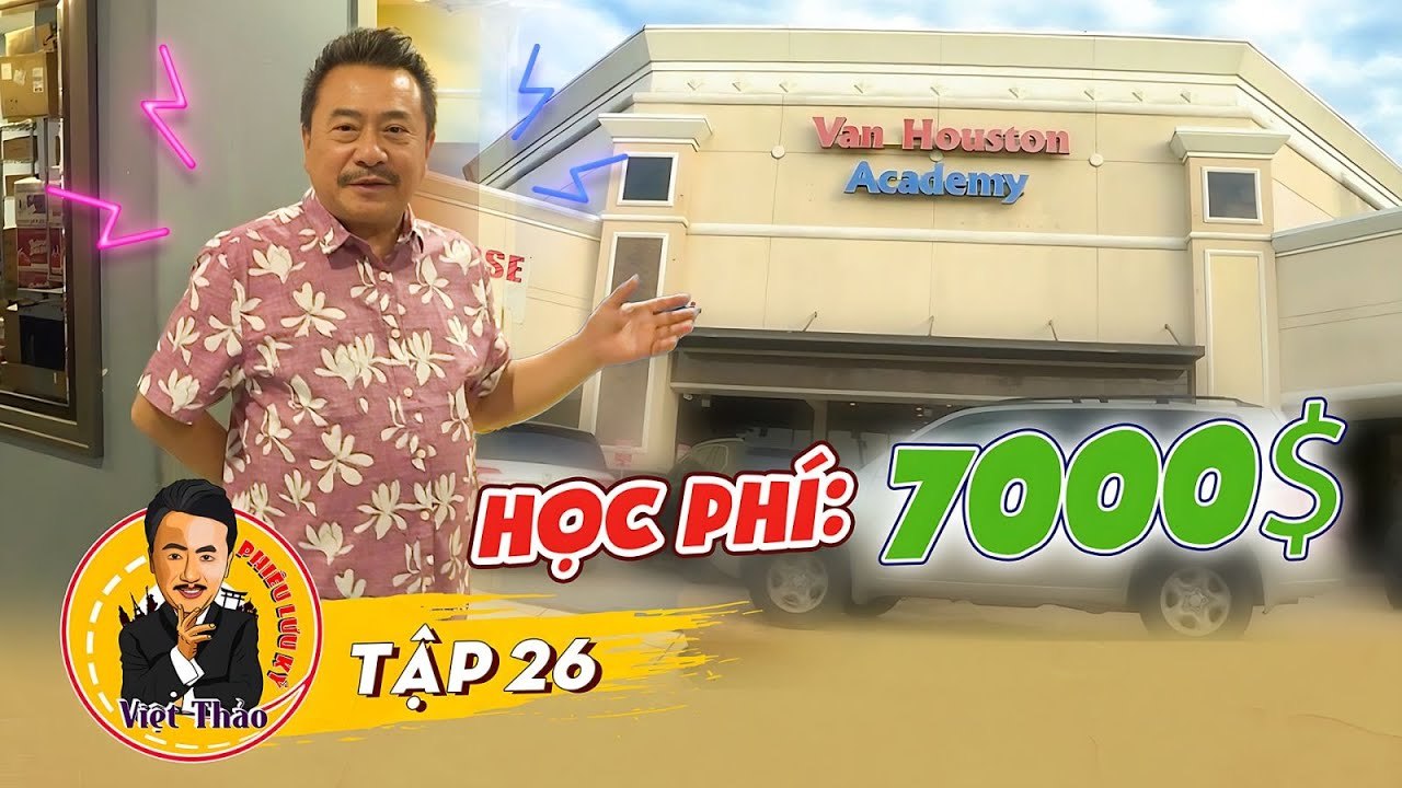 VIỆT THẢO PHIÊU LƯU KÝ #26 _ MC Việt Thảo review trường học dành cho người Việt ở Mỹ
