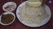 White Rice with Chicken Curry Eating | White Rice, Chicken Curry, Salad and Pappad Fry Mukbang