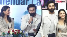 Alia Bhatt, Ranbir Kapoor Club Calendar Launch में Emotional, जमकर की Paps की तारीफ! | FilmiBeat